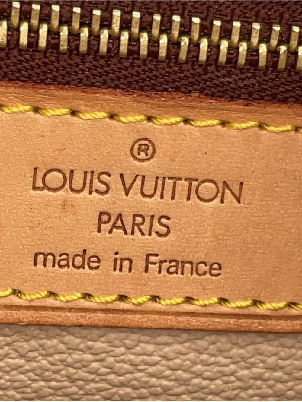 Louis Vuitton Brown Monogram Canvas PM Bucket Tote with Vachetta Handles